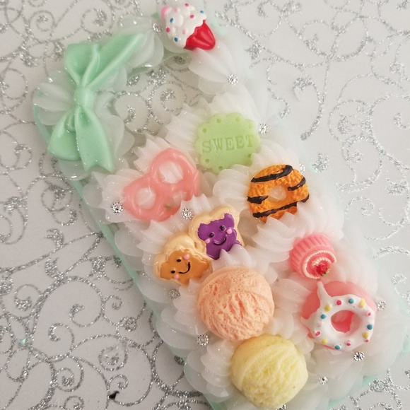 handmade Accessories - S7 sweets decoden phone case